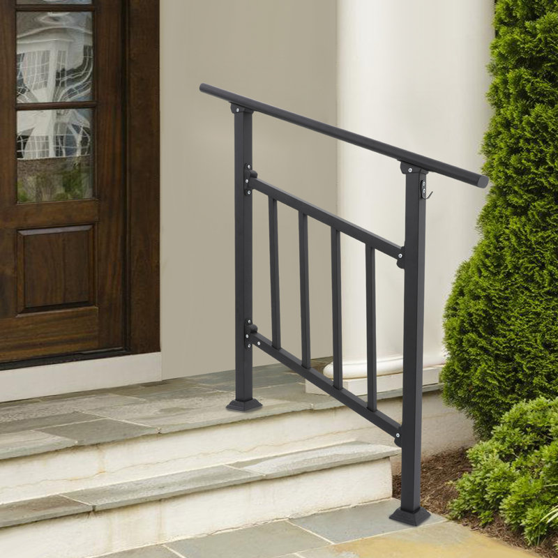 Marchepieds d'escalier extérieur, H 37 po x l 40 po x P 3,43 po