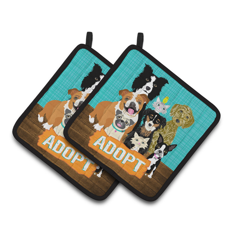 Caroline's Treasures Polyester Potholder