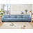 4-Seater Sectional Sofa With Deep Seat, Chenille Upholstery For Unmatched Comfort And Style In Living Rooms, Apartments, Studios, And Offices-1629697610-1629697604