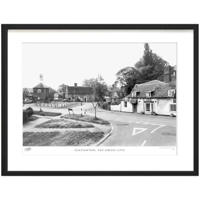Hemingford Abbots, Common Lane 1914 by Francis Frith - Single Picture Frame Print