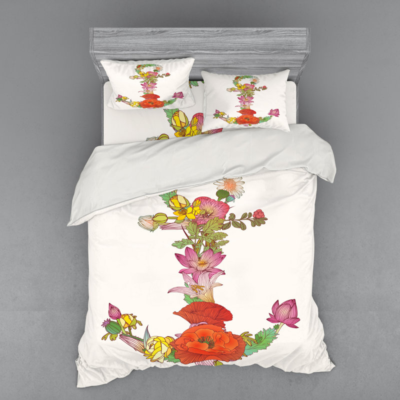 Ensemble de housse de couette anchor, Housse de couette grand + 3 pièces supplémentair