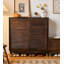 Armoire à chaussures en bois d'hévéa-2081698618