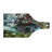 Ambesonne Forest Tempered Glass Cutting Board Abstract Goth Tree and Cave Multicolor
