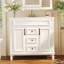 Meuble-lavabo moderne 36 po avec lavabo supérieur-679305152