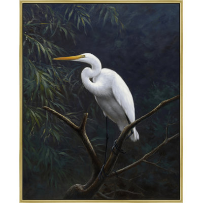 The Elegant Egret Painting
