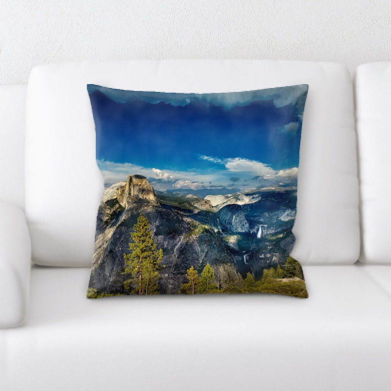 Yosemite Throw Pillow