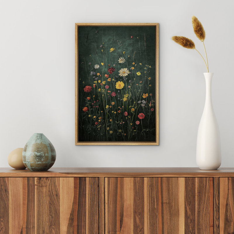 Impression sur toile encadrée Moody, Naturel, H 36 po x l 24 po