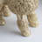 Gold Resin Poodle Dog Table Lamp With Linen Shade