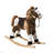 Kids Plush Pony Rocking Horse,wood-17004037