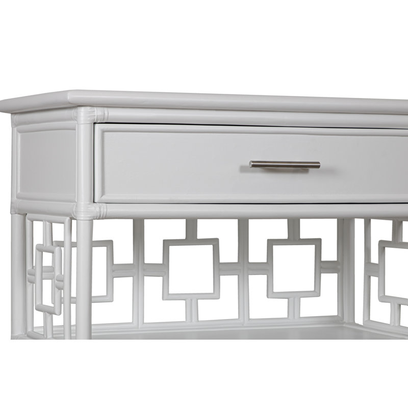 Sobe End Table, Bright White