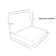 Ensemble de coussins de remplacement pour intérieur / extérieur 5 pièces River Brook