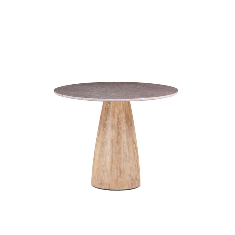 Palm Desert Round Marble Dining Table