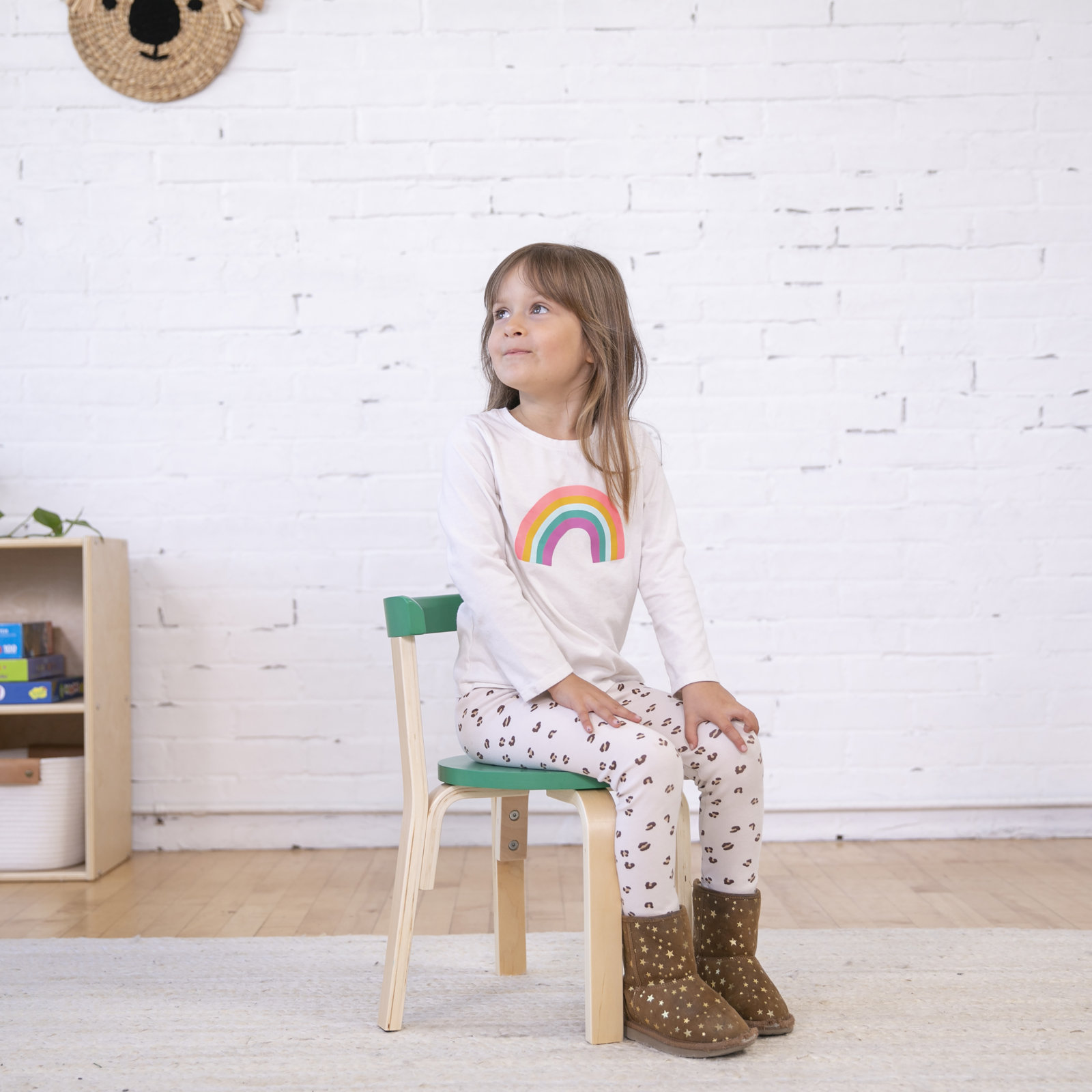 Bentwood Kids Table and Chair Set, Contemporary