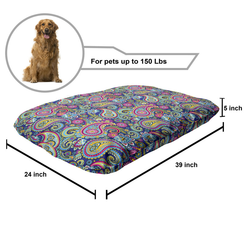 Lit pour chien Ambesonne, Bleu