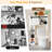 Hollice Freestanding Over The Toilet Storage-945251735