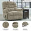 Fauteuil inclinable mural Geovanna Zero-88302498