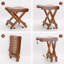Tabouret en bois massif Andretti