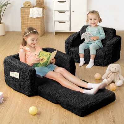 Kids Couch, Kids Sleeper Chairs for Toddler, Kids Folding Sofa by Isabelle & Max