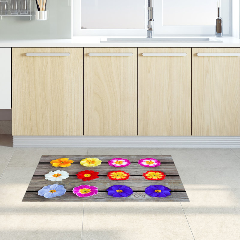 Genavive Floral Area Rug, Rectangle 52 x 280cm
