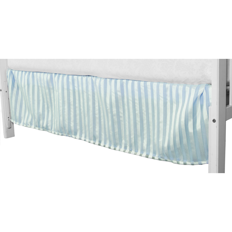 Jupe de lit de bébé Hemenway, Bleu
