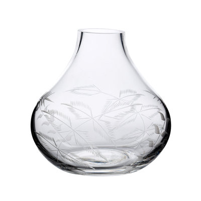 Handmade Lead Free Crystal Table Vase