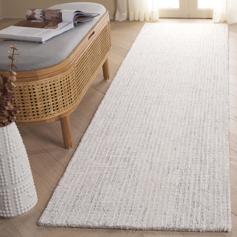 Merion Ebony Hand Tufted Performance Rug, Runner 2'3" x 9'
