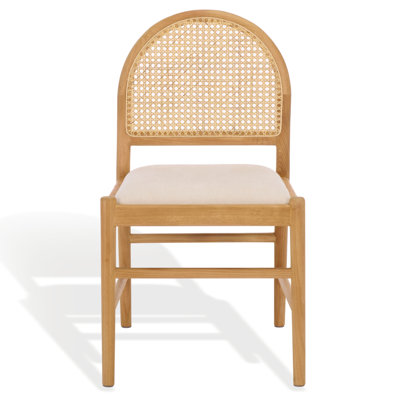 Ottavia Rattan And Leather Dining Chair