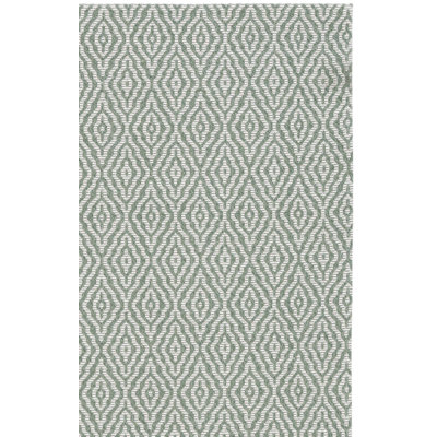 Tapis géométrique en coton Martha Stewart