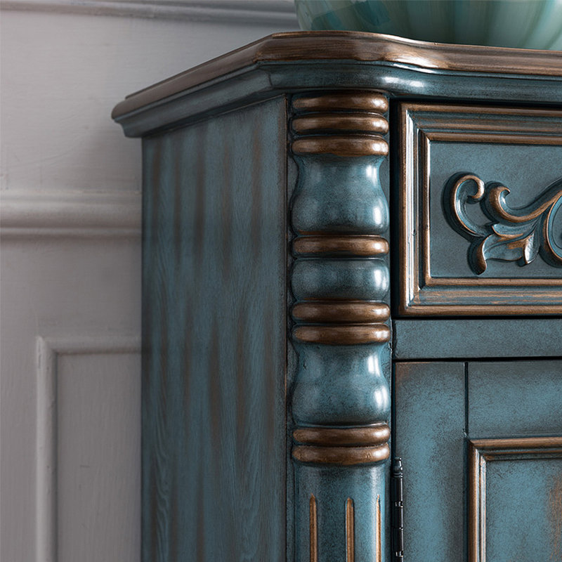 Armoire de rangement pour chaussures 36 paires, Bleu