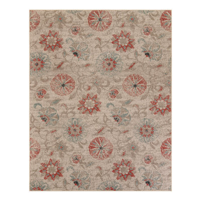 Indoor/Outdoor Botanical Area Rug