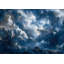 Murale Peel & Stick Space - nuages et étoiles-1857028083