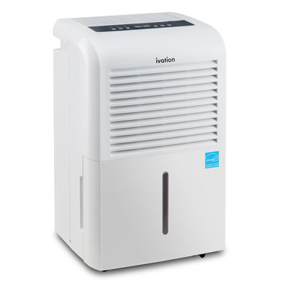 Ivation 50 Pints Console Dehumidifier for Rooms up to 4500 Cubic Feet