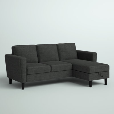 Friedland Upholstered L-Shaped Sectional Reversible