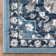Tapis bleu Dulcet Granada