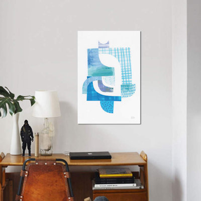 «Fragments III» par Melissa Averinos - Estampe numérique sur toile tendue avec châssis