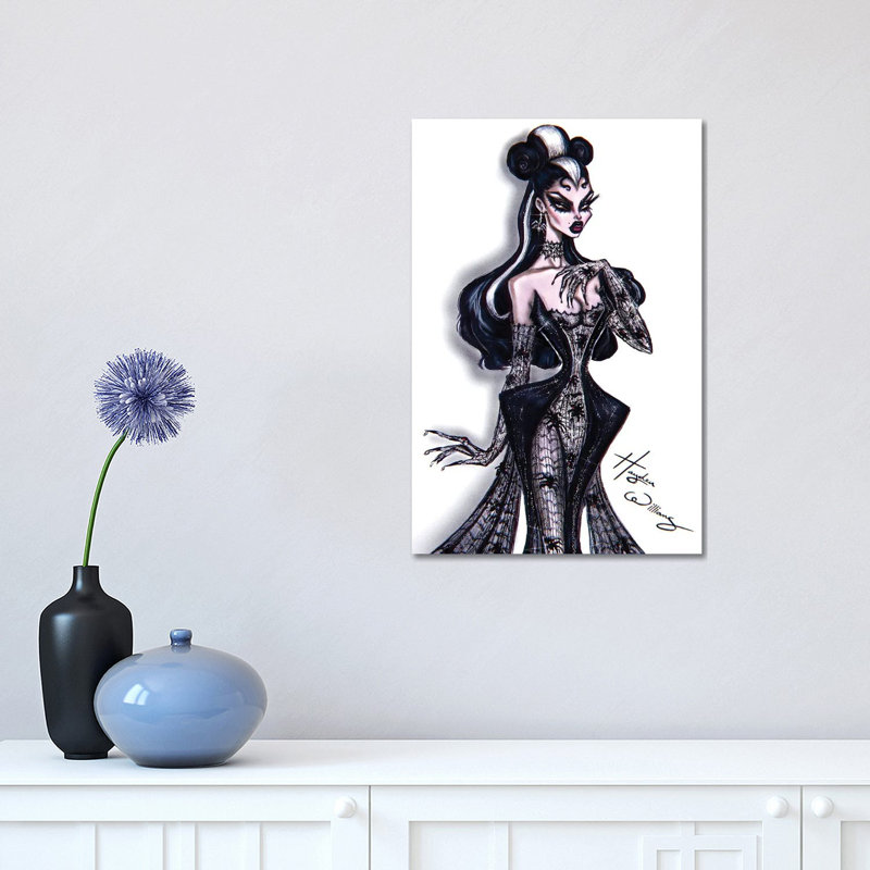 Spiderella by Hayden Williams - Wrapped Canvas Painting, 30.48 cm H x 45.72 cm W