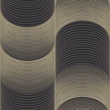 Geometric Metallic Wallpaper Double Roll