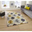 Hong Kong area rug Hand Tufted Rectangle Grey/Yellow-21699883