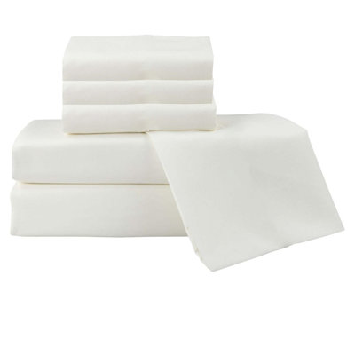 Jaree 6-Piece Rayon Hotel Sheet Set