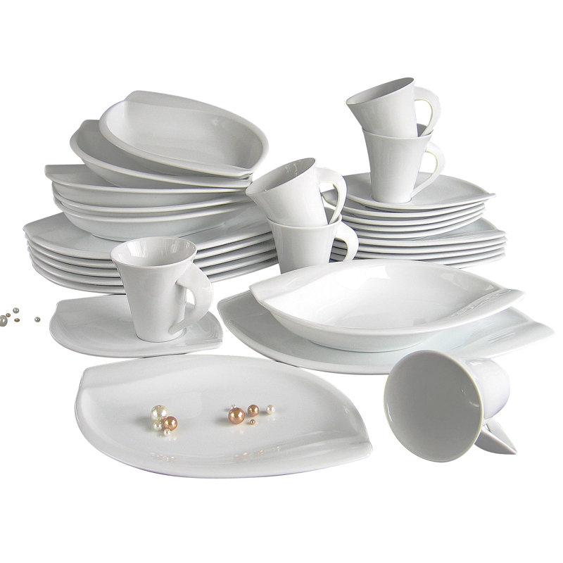 Acacia 30 Piece Dinnerware Set, Service for 6