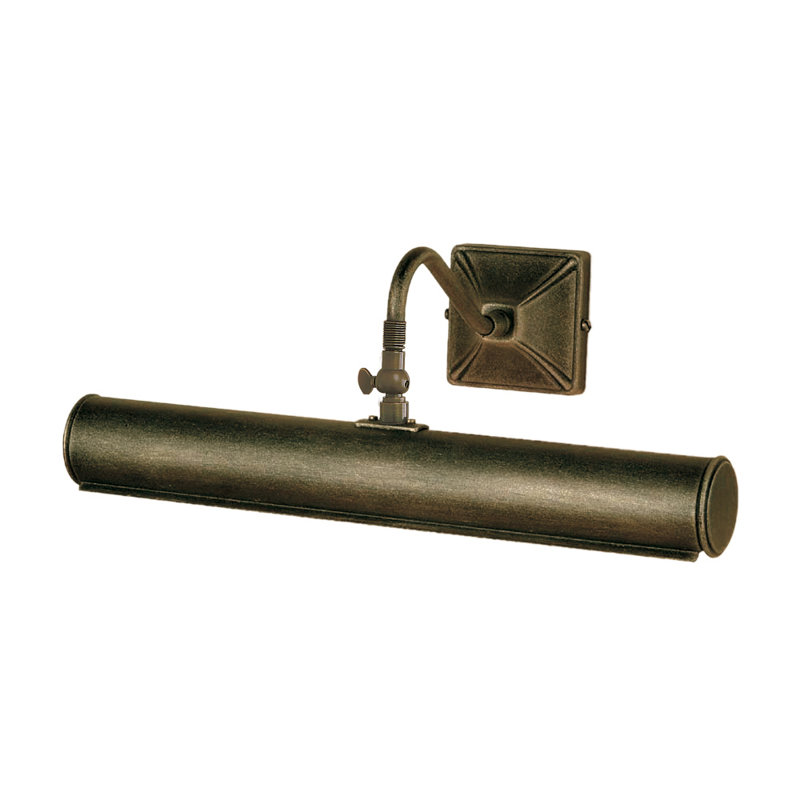 1 -Light Hardwired Dimmable Wall Mounted Picture Light, Black and Gold