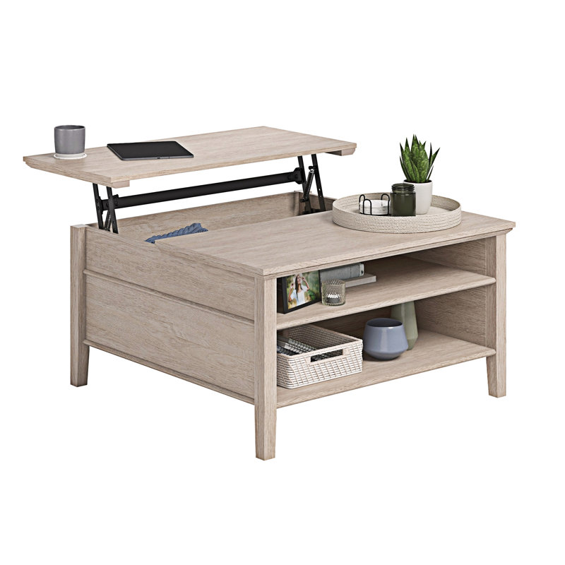 Lift-Top Coffee Table With Spacious Surface