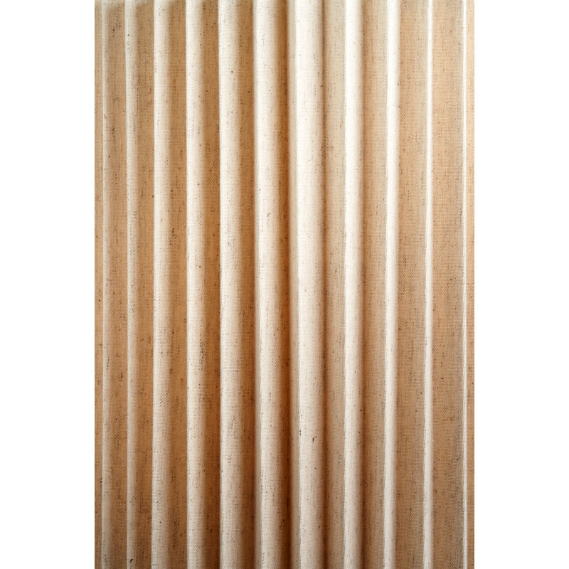 Cotton Blend Drum Lamp Shade ( Uno ) in Beige, 40cm