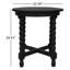 Baen Round Solid Wood End Table-1679139561