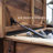 Backyard Discovery Acacia Wood Patio Bar Cart Beverage Cooler with Locking Wheels and Bottle Opener