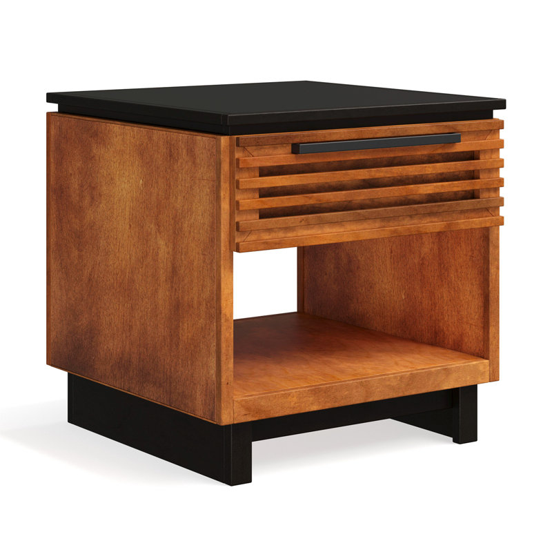Heugel Solid Wood End Table