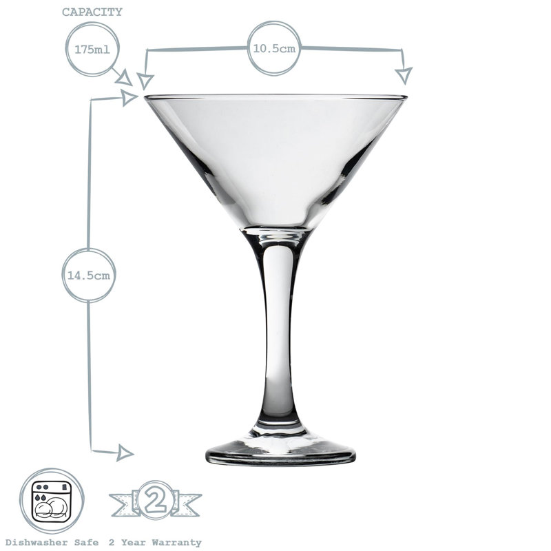 175ml Martini Glass, 24