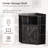 Corner Storage Shelf With USB Ports And Outlets Industrial Organizer-1537075790