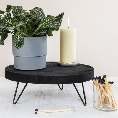 Decorative Paulownia Wood Pedestal