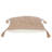 Parkland Collection Transitional Stripes Brown 18" x 18" Pillow